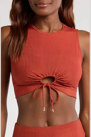 Robin Piccone Aubrey Tank Top in at Nordstrom, Size Large