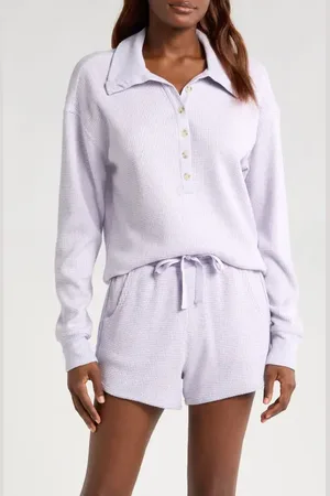 Travis Mathew Long Weekend Henley Sweatshirt in at Nordstrom, Size Large