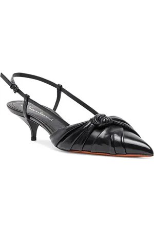 santoni Slingback Kitten Heel Pump in at Nordstrom, Size 7.5Us