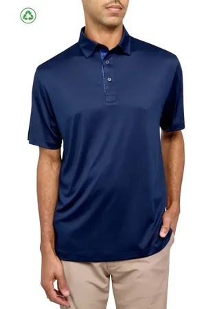 Construct Regular Fit Solid Recycled Performance Golf Polo in at Nordstrom, Size Small