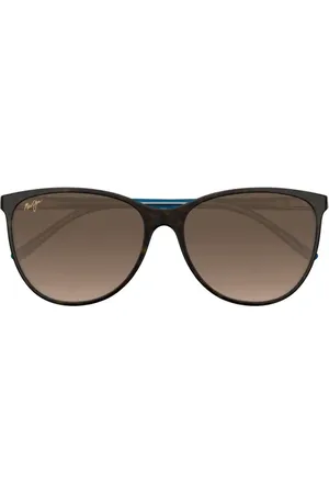 Maui Jim Rose Ocean 57mm Gradient Polarized Cat Eye Sunglasses in at Nordstrom