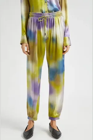 ATM Anthony Thomas Melillo Silk Charmeuse Joggers at Nordstrom, Size Small