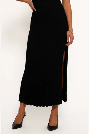 Petal & Pup Carson Knit Midi Skirt in at Nordstrom, Size Small