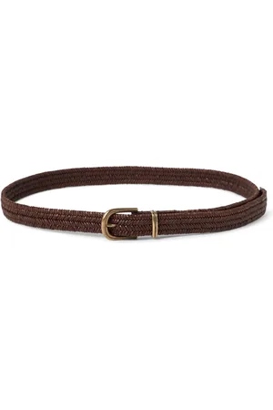 Brunello Cucinelli Leather belt in at Nordstrom, Size Xx-Small