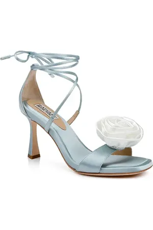 Badgley Mischka Janelle Ankle Wrap Sandal in at Nordstrom, Size 7