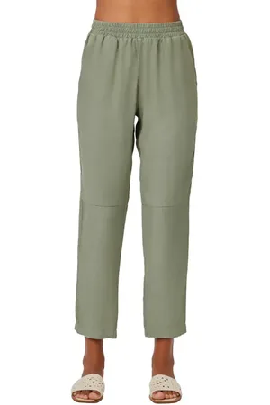 Bella Dahl Camille Drawstring Waist Ankle Pants in at Nordstrom, Size Medium