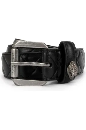 Kurt Geiger Micro Quilt Leather Belt in at Nordstrom, Size X-Small