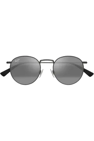 Maui Jim Pukaua 50mm Small Polarized Round Sunglasses in at Nordstrom