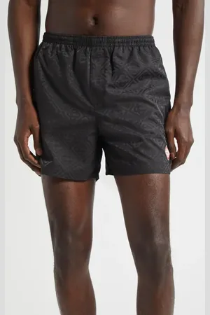 Casablanca Diamond Logo Jacquard Swim Trunks in at Nordstrom, Size X-Large