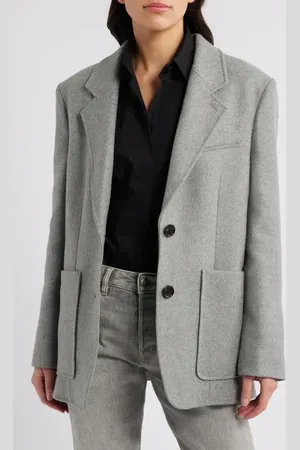HUGO BOSS Jovanna Wool Blend Jacket in at Nordstrom, Size 10