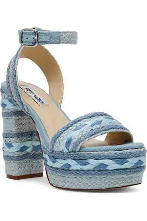 Steve Madden Lucci Espadrille Ankle Strap Platform Sandal in at Nordstrom, Size 7.5