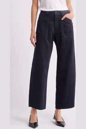 Moussy Crotona Utility Cotton Ankle Pants in at Nordstrom, Size X-Small
