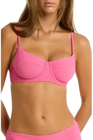 SEA LEVEL Spinnaker Underwire Balconette Bikini Top in at Nordstrom, Size 4 Us