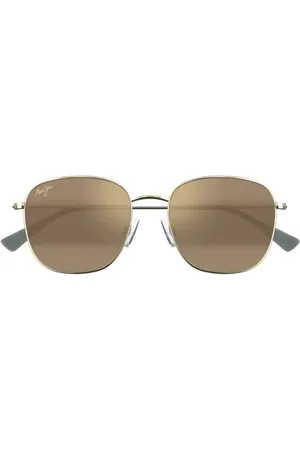 Maui Jim Olali AF 55mm Polarized Square Sunglasses in at Nordstrom