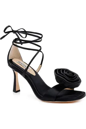 Badgley Mischka Janelle Ankle Wrap Sandal in at Nordstrom, Size 7.5