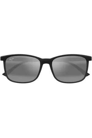 Maui Jim Hulili 57mm Polarized Rectangular Sunglasses in at Nordstrom