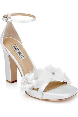 Badgley Mischka Joanna Ankle Strap Sandal in at Nordstrom, Size 8.5