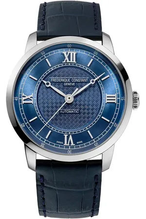 Frederique Constant Classics Automatic Leather Strap Watch, 38.5mm in at Nordstrom