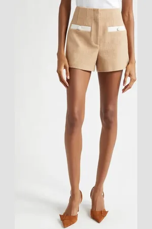 VERONICA BEARD Gershwin Cotton Blend Tweed Shorts in at Nordstrom, Size 16