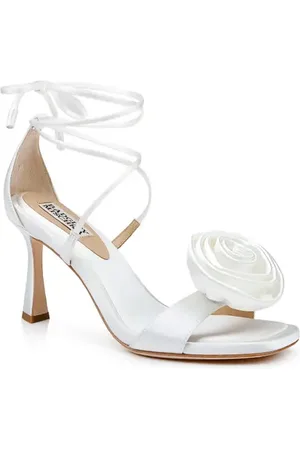 Badgley Mischka Janelle Ankle Wrap Sandal in at Nordstrom, Size 5