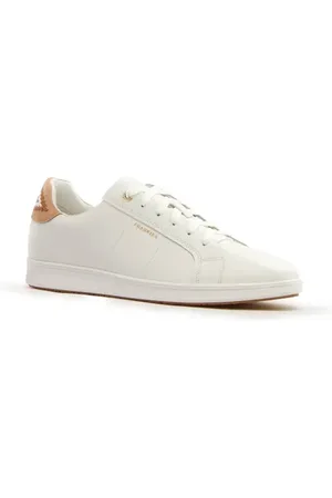 FRANKIE4 Jackie V Leather Sneaker in at Nordstrom, Size 7