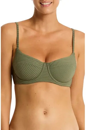 SEA LEVEL Spinnaker Underwire Balconette Bikini Top in at Nordstrom, Size 10