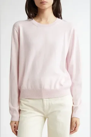 Johnstons Of Elgin Classic Cashmere Crewneck Sweater in at Nordstrom, Size Xx-Small
