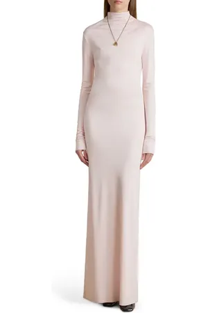 Khaite Norla Long Sleeve Maxi Dress in at Nordstrom, Size Large