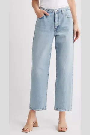 Frame The Hang High Waist Ankle Straight Leg Jeans in at Nordstrom, Size 32