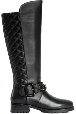 Allegra James Libby Leather Tall Moto Boot in at Nordstrom, Size 10