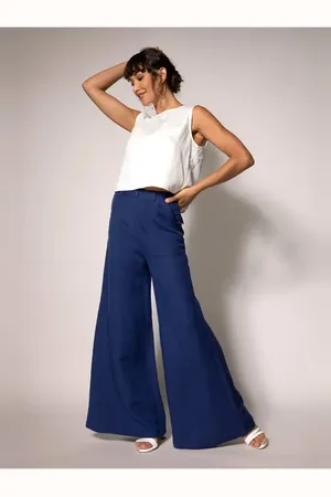 Tori Richard Sunshine Linen Maybelle Pant in at Nordstrom, Size 8