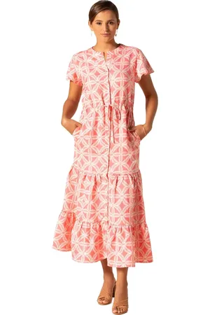 Tori Richard Breeze Block Lavinia Dress in at Nordstrom, Size Large