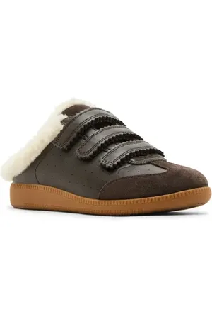 Steve Madden Memento Faux Shearling Lined Mule Sneaker in at Nordstrom, Size 5.5