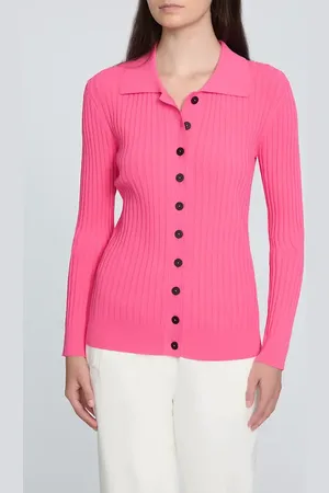 ELIE TAHARI The Mariella Rib Cardigan in at Nordstrom, Size Medium