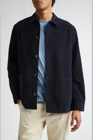 Sunspel Stretch Cotton Moleskin Jacket in at Nordstrom, Size Medium