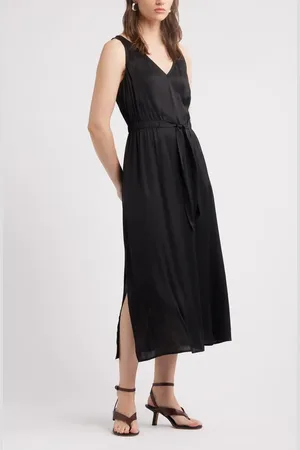 Nordstrom Sleeveless Midi Dress in at , Size Xx-Small