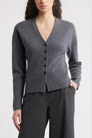 Nordstrom Wool & Cashmere V-Neck Sweater in at , Size X-Large