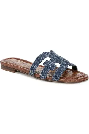 Sam Edelman Bay Cutout Slide Sandal - Wide Width Available in at Nordstrom, Size 9