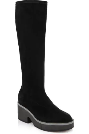 Robert Clergerie ANKI Leather Knee-High Platform Boot in at Nordstrom, Size 10Us