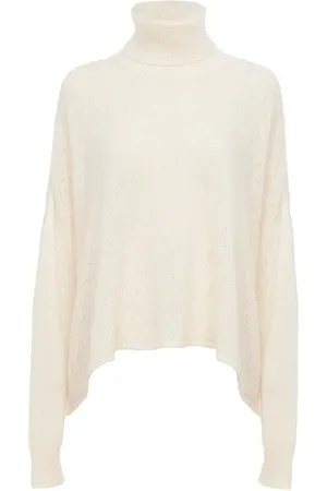 Chloé Generous Pointelle Turtleneck Sweater in at Nordstrom, Size Small
