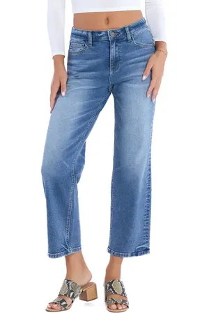 HINT OF BLU Mid Rise Boyfriend Jeans in at Nordstrom, Size 26