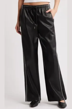 WAYF London Faux Leather Pants in at Nordstrom, Size X-Small