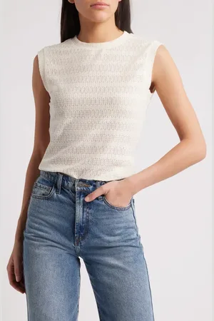 RAG&BONE Julia Textured Muscle Top in at Nordstrom, Size X-Large
