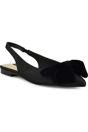 Nine West Junnie Pointed Toe Slingback Flat in at Nordstrom, Size 6