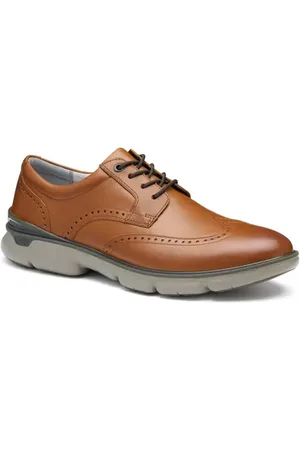 Johnston & Murphy Tanner Wingtip Waterproof Derby in at Nordstrom, Size 10.5