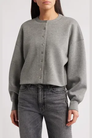 RAG&BONE Abby Scuba Knit Cardigan in at Nordstrom, Size X-Large