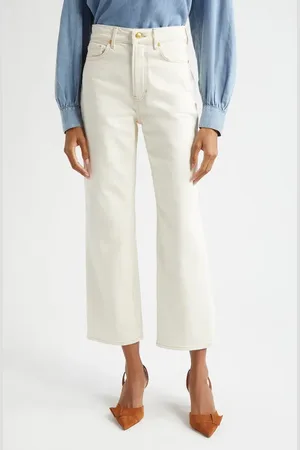 VERONICA BEARD Dylan High Waist Ankle Relaxed Straight Leg Jeans in at Nordstrom, Size 24
