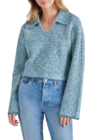 Steve Madden Esther Johnny Collar Sweater in at Nordstrom, Size X-Small