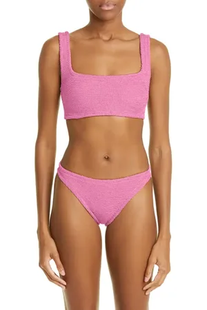 Hunza G Crinkle Two-Piece Swimsuit in at Nordstrom