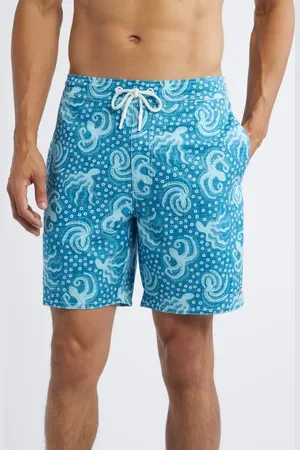 Johnnie-o Big Blue Swim Trunks in at Nordstrom, Size Small
